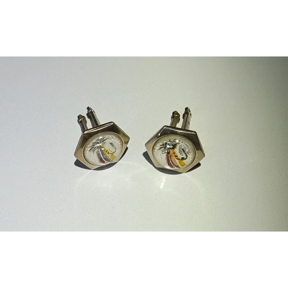N/A vintage silver‑tone